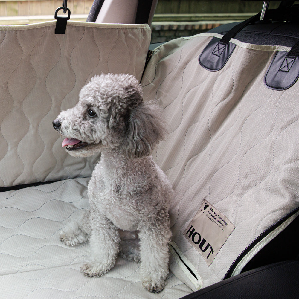 HOUT 大型犬用カーシート フルカバー 後部座席 Ver2.5